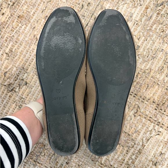 Rothy's Mary Jane Flats Taupe Size 9.5 - Picture 4 of 5
